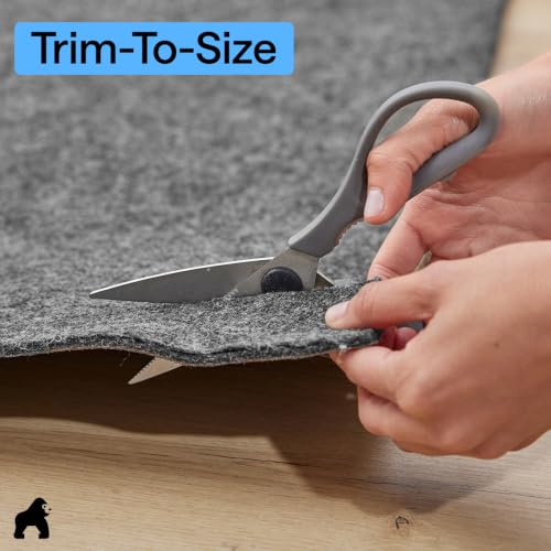 Felt Rug Pad for Hardwood Floors with Rubber Backing (20 Sq Ft)