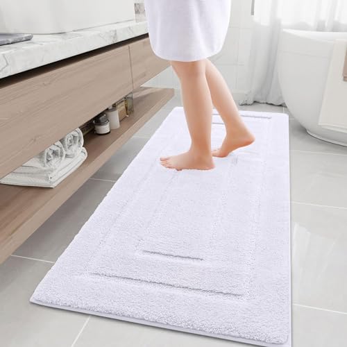 Microfiber Bathroom Rugs 59x24
