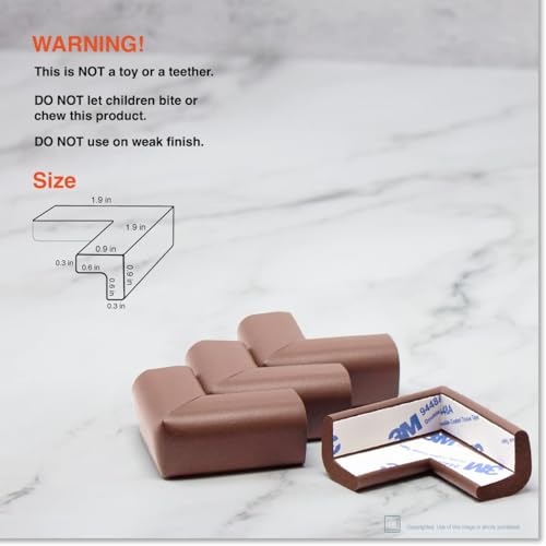Slimfit Corner Edge Protector for Baby Proofing