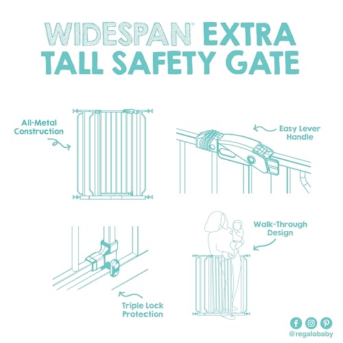 36" Extra Tall and Wide Baby Gate