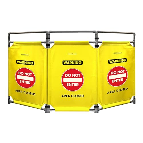 Do Not Enter Foldable Safety Barricade