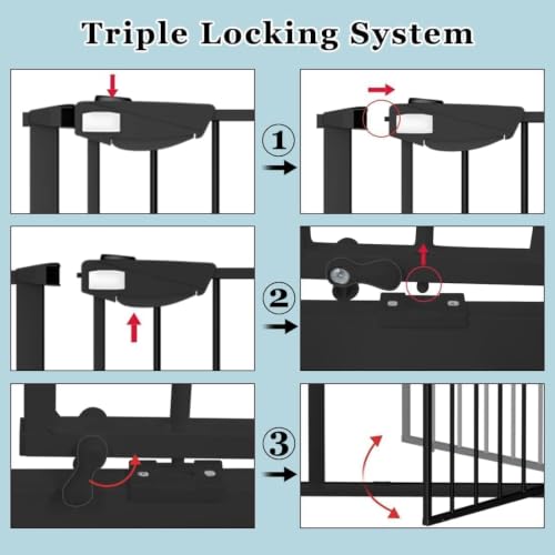 Triple Lock Baby Gate 81.49