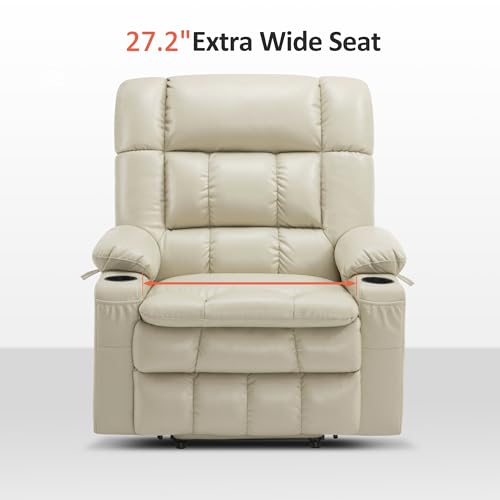 Oversized Dual Motor Power Lift Recliner Chair for Elderly R7891