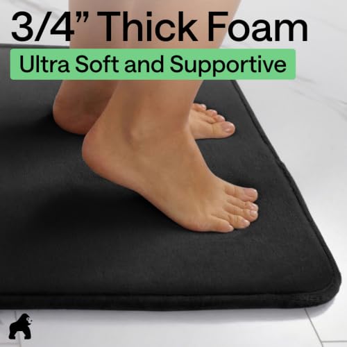 Memory Foam Bath Rug for Bathroom