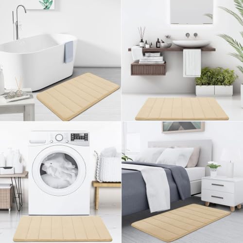 Memory Foam Bath Mat 24 x 16