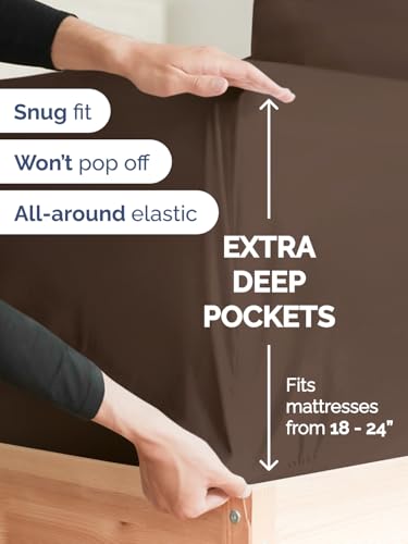 Extra Deep Twin Sheet Set