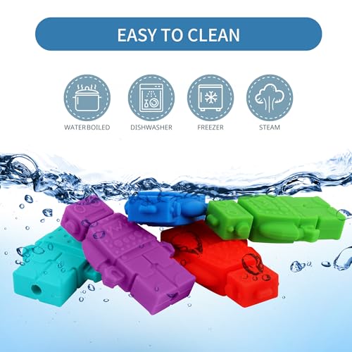 Sensory Pencil Toppers for Sensory Kids (5 Count)