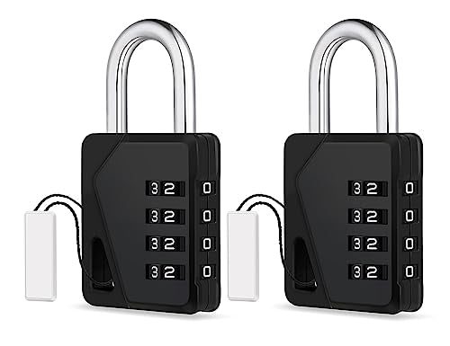 Locker Locks with Code for School (2 Count)