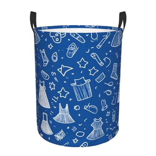 Laundry Basket Colorful Lin Collapsible Large Capacity