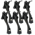 6 Packs Black Door Stops (6 Count)