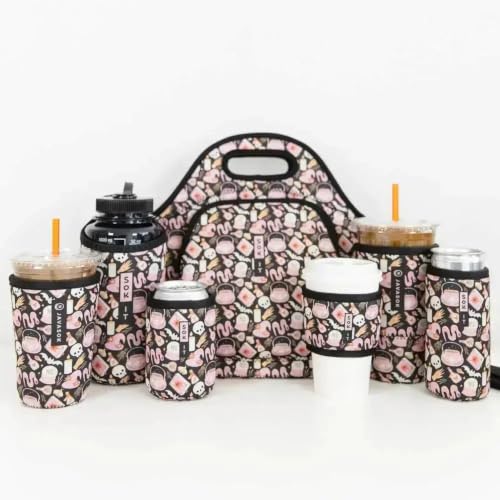 JavaSok Iced Coffee & Cold Soda Insulated Neoprene Cup Sleeve