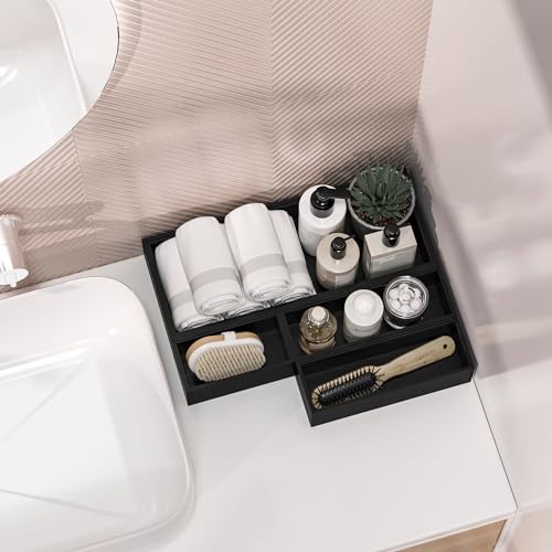 Bamboo Kitchen Drawer Organizer (2 Count)