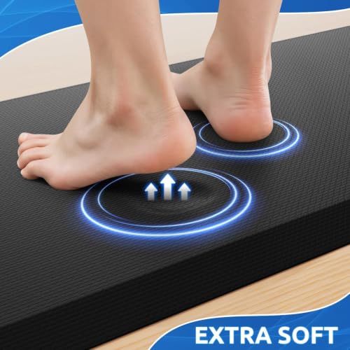 2PCS Kitchen Rugs Anti (2 Count)
