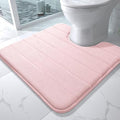Memory Foam Toilet Bath Mat U
