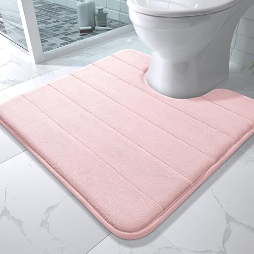 Memory Foam Toilet Bath Mat U