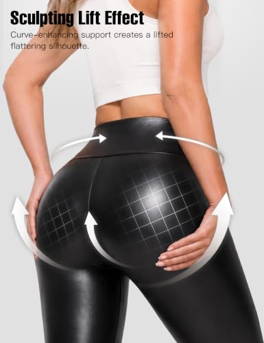 Faux Leather Leggings for Women