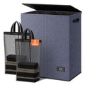 Large Double Laundry Hamper with Lid