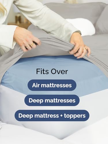 Extra Deep Cal King Sheet Set