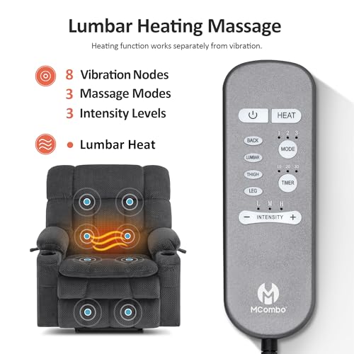 Dual Motor Power Lift Recliner Chair for Elderly R7897