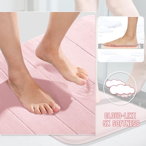 Memory Foam Toilet Bath Mat U