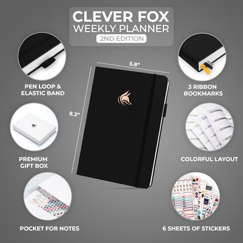 Planner 2.0 A5 Undated Weekly & Monthly Notebook