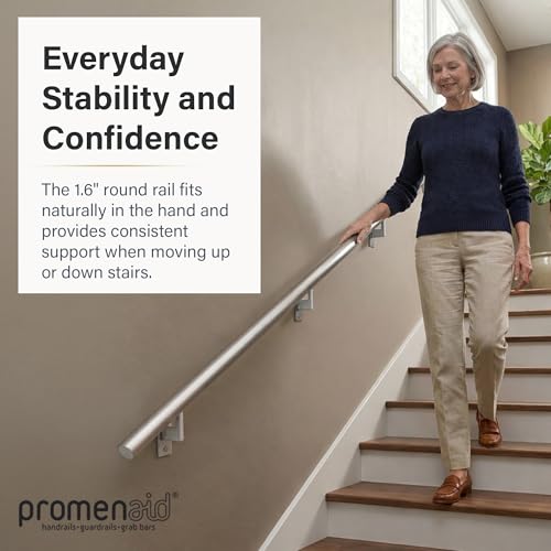 Champagne 13ft Flush Handrail Kit