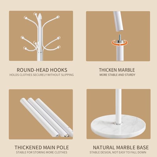Metal Coat Rack Stand