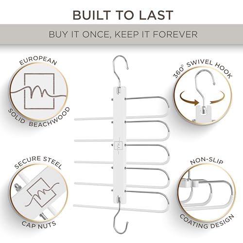 Pants Hangers Space Saving (4 Count)