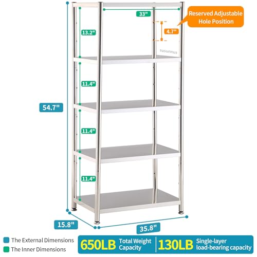 Stainless Steel Shelves