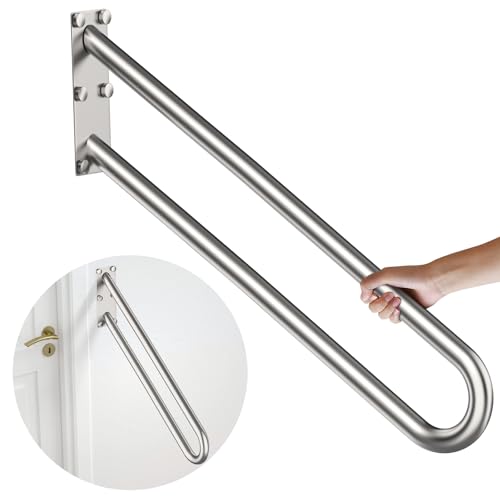28 Inch Satin Brushed Nickel Stainless Steel Handrail