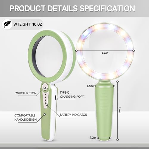 Magnifying Glass with Light