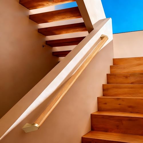 6 FT Modern Aluminum Handrail Set
