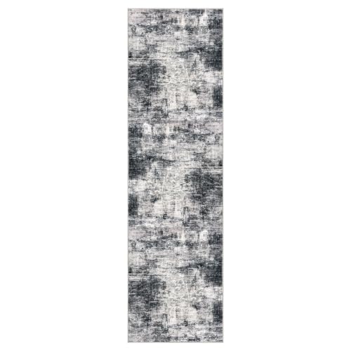 Abstract Runner Rug 2x7 Ft Washable Runners for Hallways (14 Sq Ft)