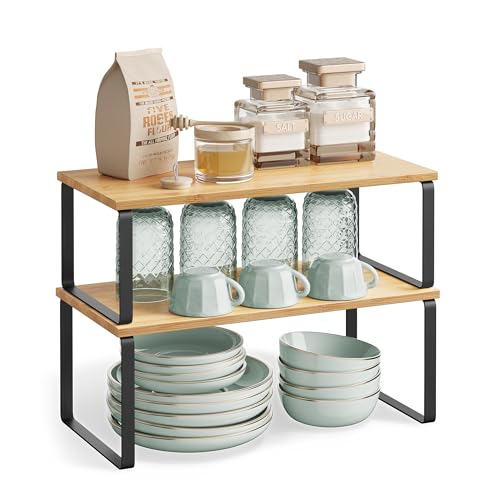 Cabinet Organizer Shelf (4 Count)