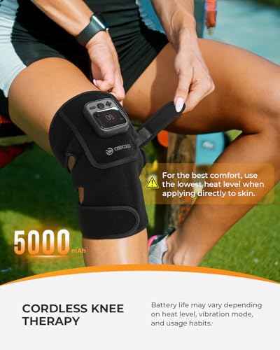 Red Light Therapy Knee Massager with Heat
