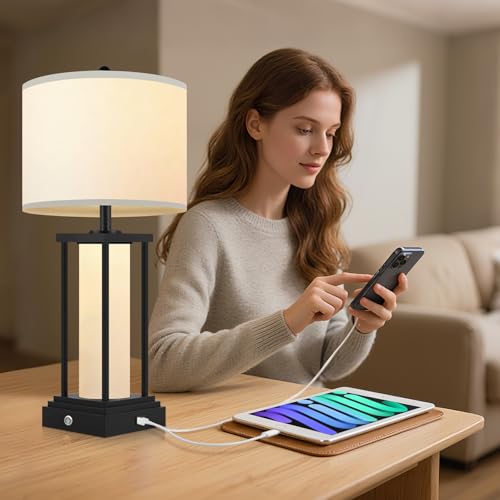 26.8'' Farmhouse Table Lamps