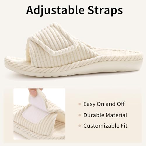 Orthopedic Slippers for Women Arch Support House Shoes