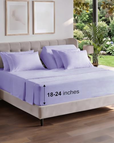 Extra Deep Flex Top Split Head King Sheet Set