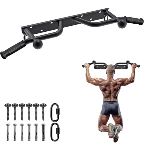 Heavy Duty Wall Mount Doorway Pull Up Bar Joist Mount Chin Up Bar