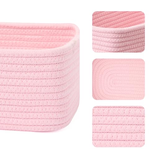 Small Storage Baskets for Organizing (4 Count)