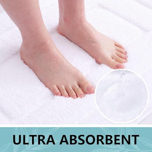 Microfiber Bathroom Rugs 59x24