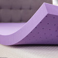 3 Inch Gel Memory Foam Mattress Topper Ventilated Soft Pressure Relieve Mattress Pad