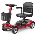 4 Wheel Folding Mobility Scooter 22Mi Range 418LBS Large Size