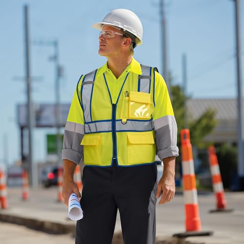 Blue Hi Vis Vest 3XL