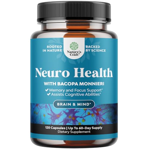 Nootropic Brain Supplement for Memory and Focus Support (120 Count)