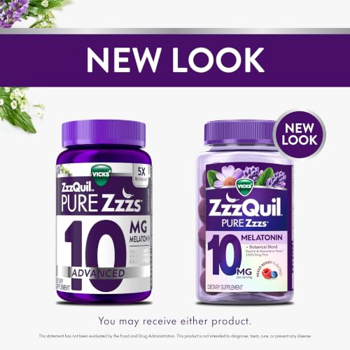Pure Zzzs Advanced Melatonin Gummies (100 Count)