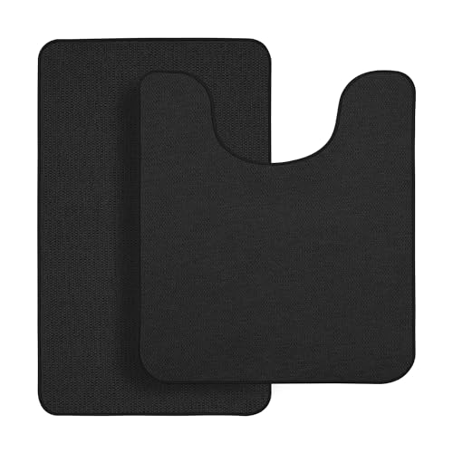 Bath Mat Set 2 Pieces (6.3798 Sq Ft)