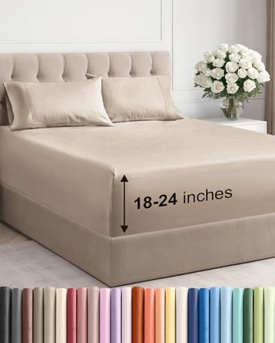Extra Deep Twin Sheet Set (4 Piece Set)