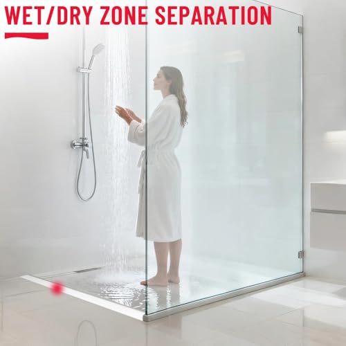 Collapsible Shower Threshold Water Dam