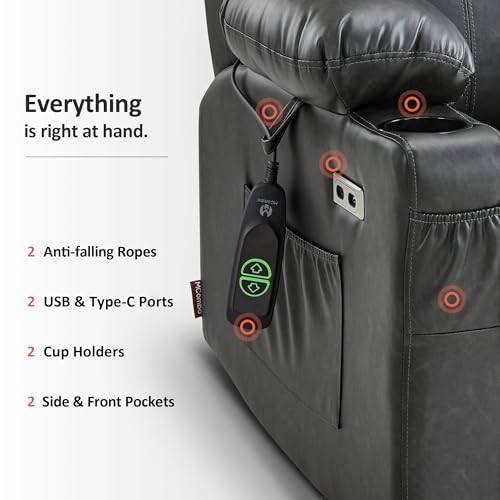 Small Power Lift Recliner Chair for Elderly